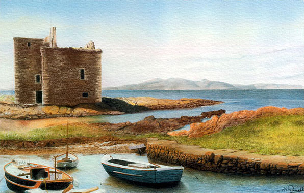 Portencross Castle